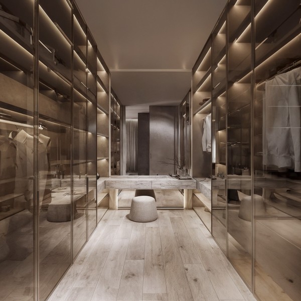 Puerta de armario con cristal Garbo K