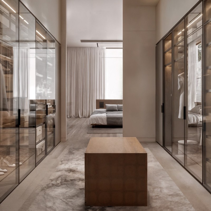 Puerta de armario con cristal Garbo K