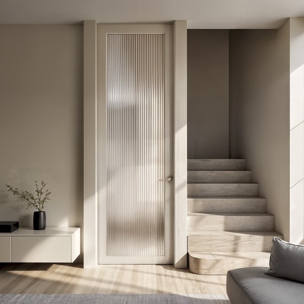 Puerta hasta el techo lacada Ambar 2