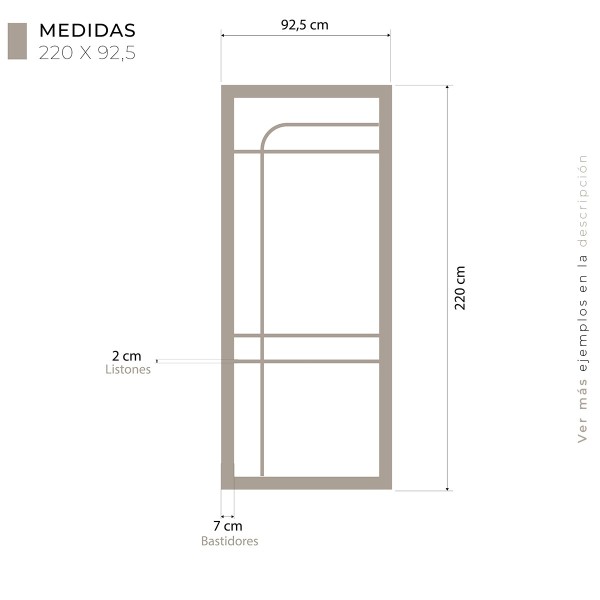 Puerta industrial suelo a techo corredera Malta