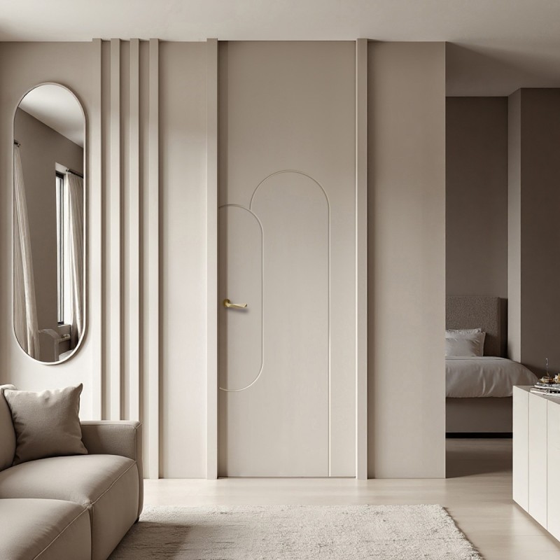 Puerta suelo a techo lacada Celestial