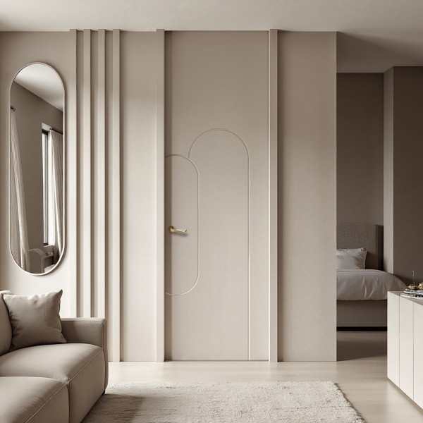 Puerta suelo a techo lacada Celestial