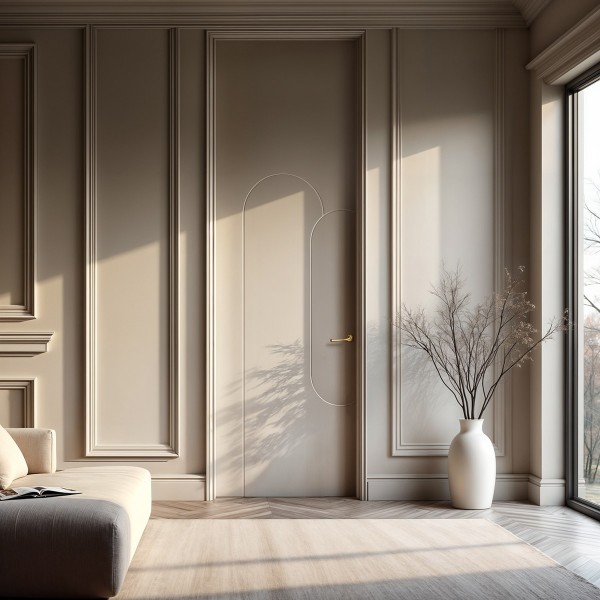 Puerta suelo a techo lacada Celestial