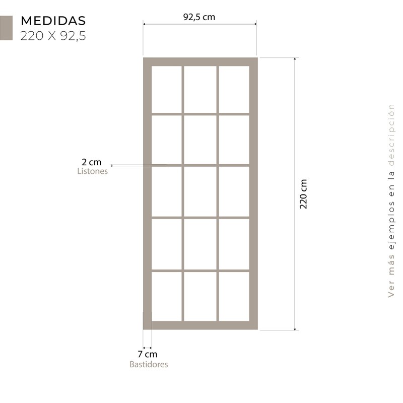 Puerta japonesa corredera de madera...