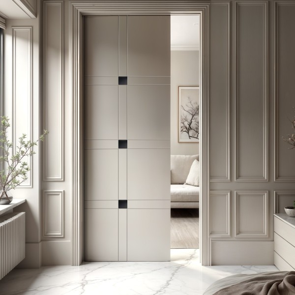 Puerta Corredera suelo techo Lacada Oasis