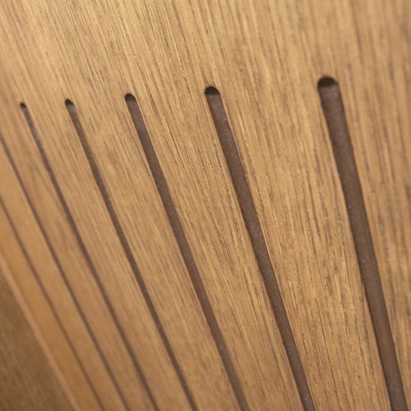 Puerta suelo a techo madera Luminara