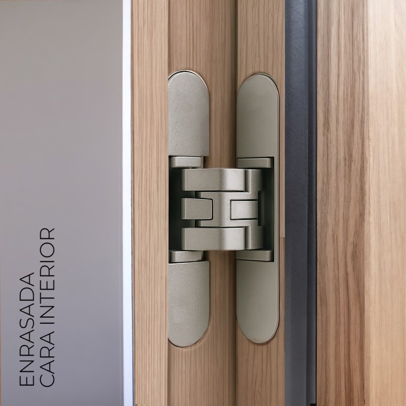 Puerta suelo a techo madera Xake