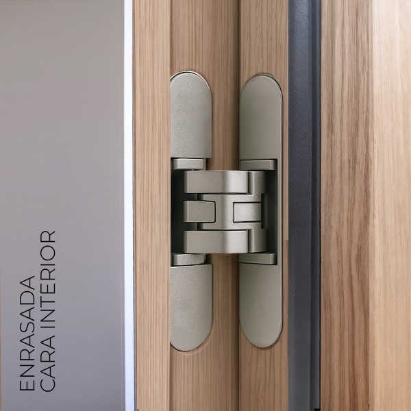 Puerta suelo a techo madera Xake