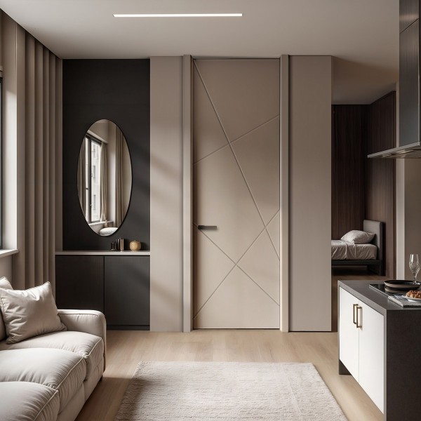 Puerta hasta el techo lacada Venus 2