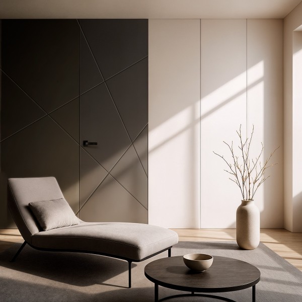 Puerta hasta el Techo Enrasada a Tapeta Lacada - Venus