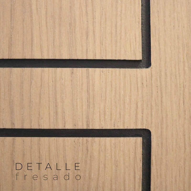 Puerta suelo a techo madera Alpha