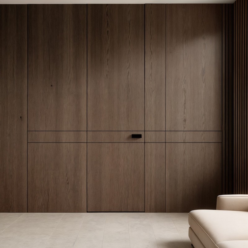 Puerta suelo a techo enrasada a...