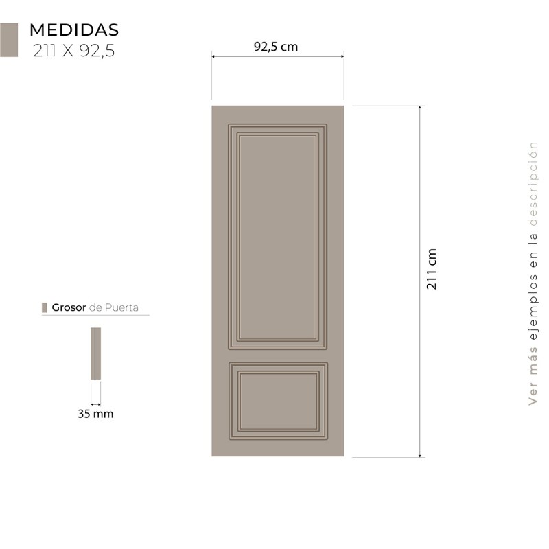Puerta corredera guía oculta Lacada...