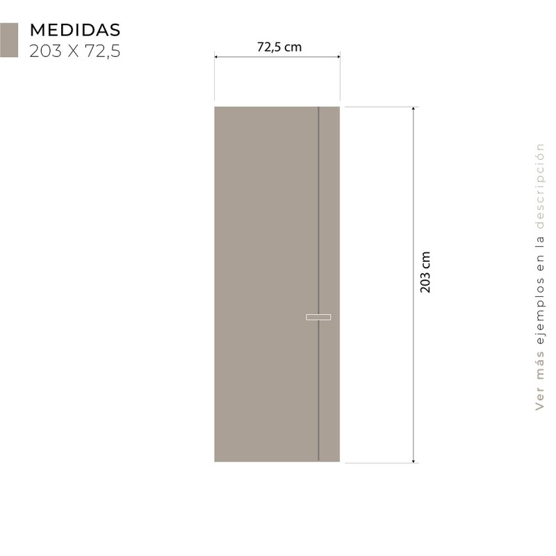 Puerta Invisible madera - Lucité