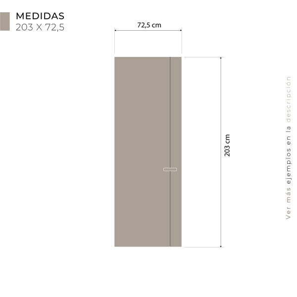 Puerta Invisible madera - Lucité