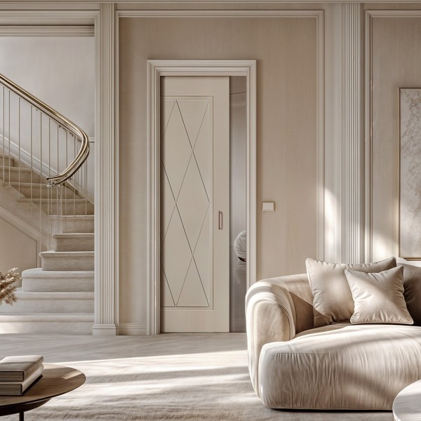 Puerta corredera Casoneto Lacada Rombo