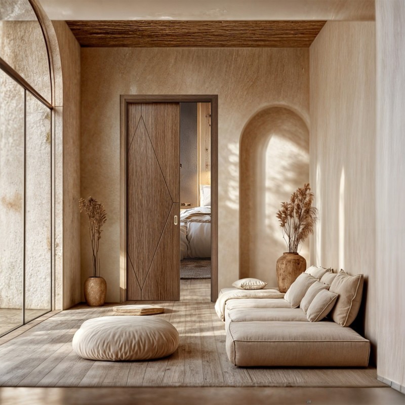 Puerta corredera Casoneto Madera Persei