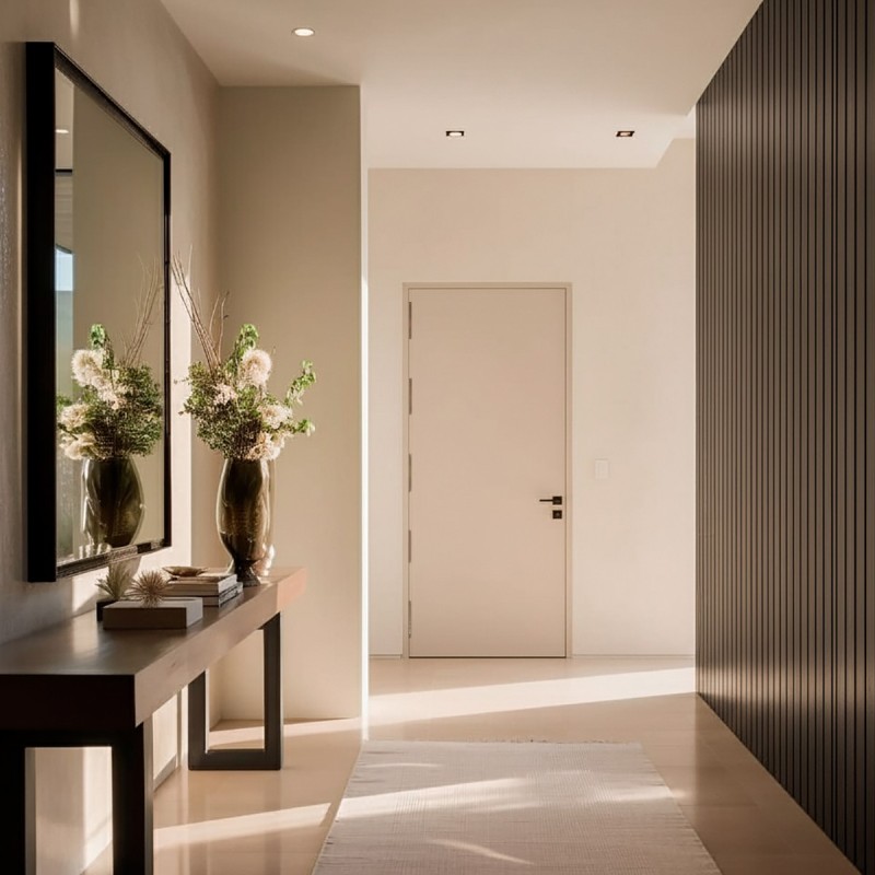 Puerta Blindada Roble + Lacada modelo...