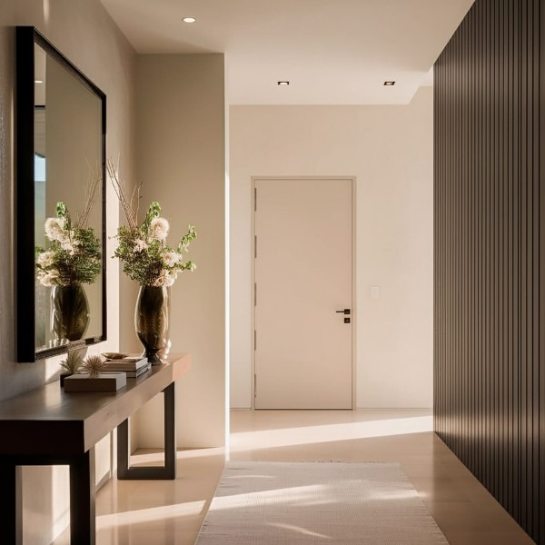 Puerta Blindada Roble + Lacada modelo a elegir