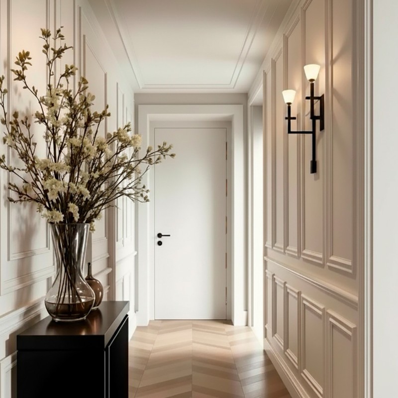 Puerta Blindada Roble + Lacada modelo...