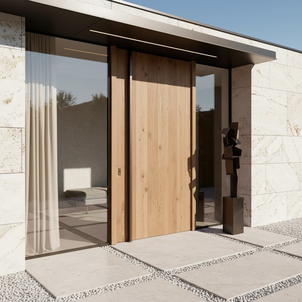 Puerta exterior madera Cohen