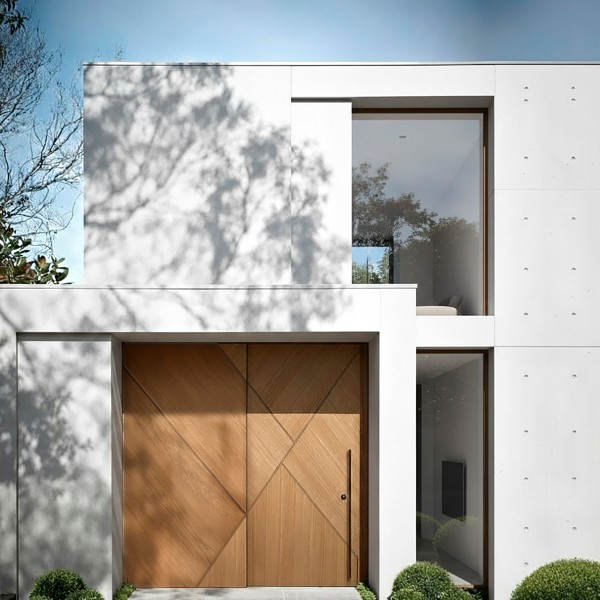 Puerta exterior madera Ava