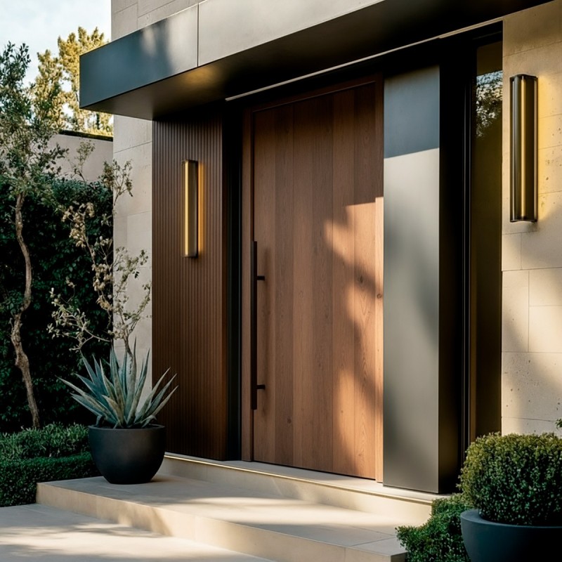 Puerta exterior madera Cohen