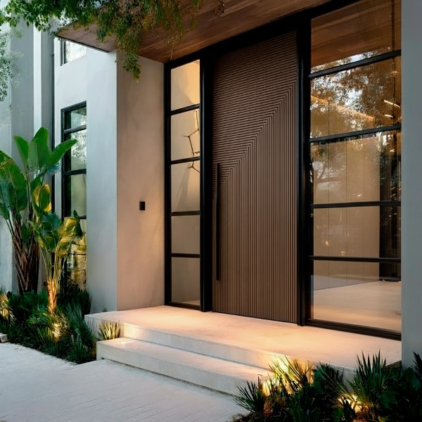Puerta exterior madera Harper