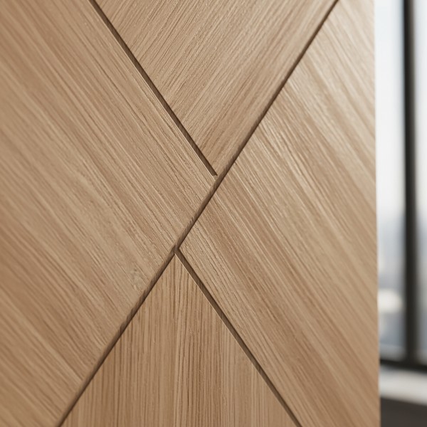 Puerta exterior madera Ava