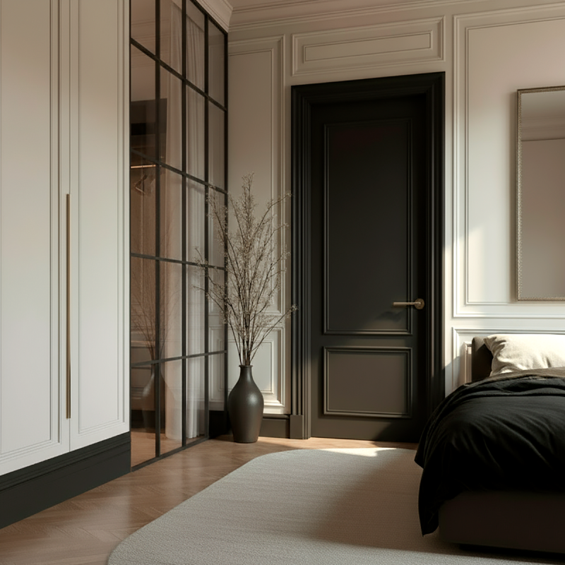 Puerta Interior Blanca Modelo Laris