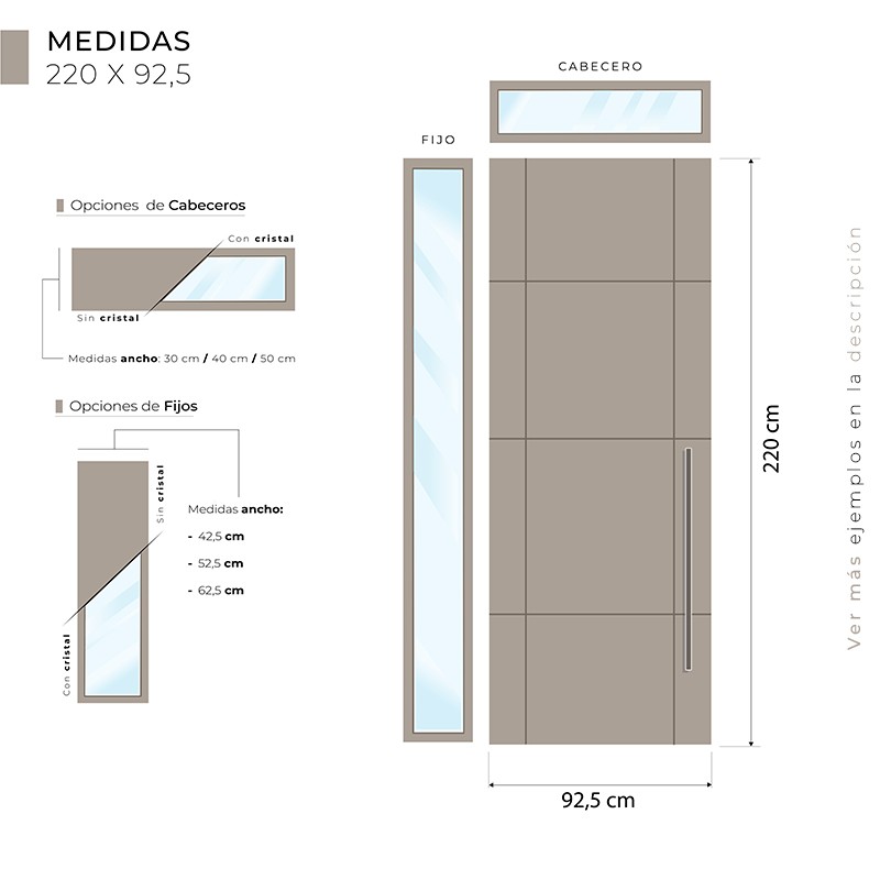 Puerta exterior madera Brown