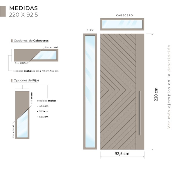 Puerta exterior madera Morrison