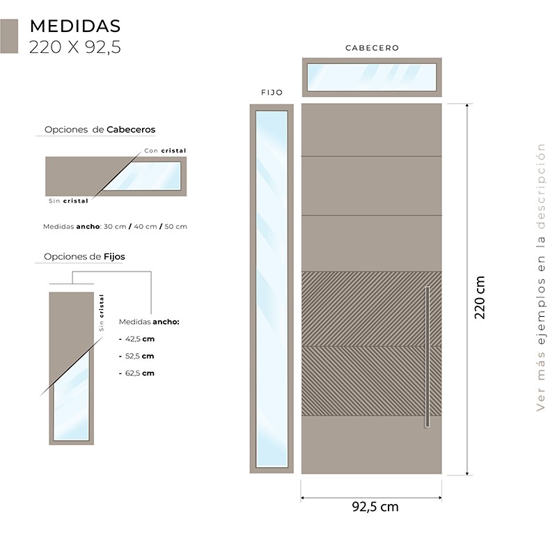 Puerta exterior madera Lennox