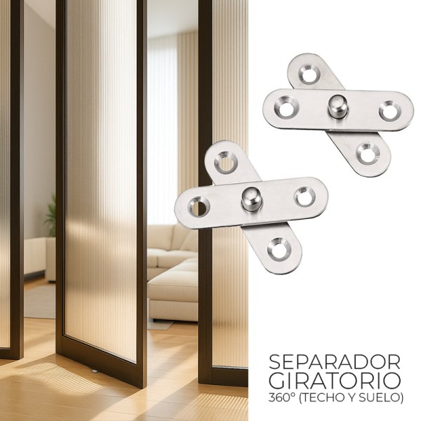 Separador de ambiente estilo industrial Montecarlo