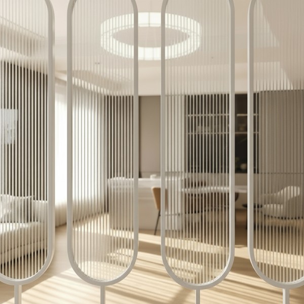 Separador de ambiente estilo industrial Montecarlo