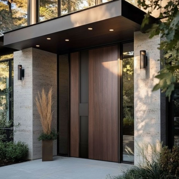 Puerta exterior madera Margot