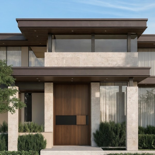 Puerta exterior madera Magia 2