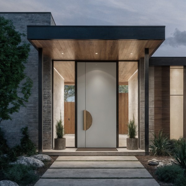 Puerta exterior lacada Fugaz 2