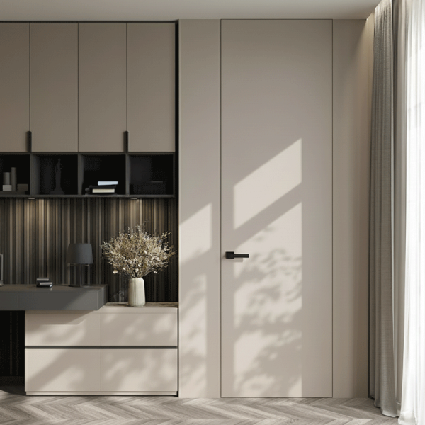 Puerta Oculta hasta el Techo modelo Lisa 2