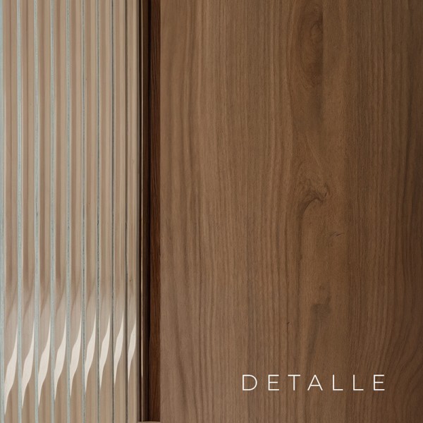 Puerta japonesa suelo a techo abatible Malta madera