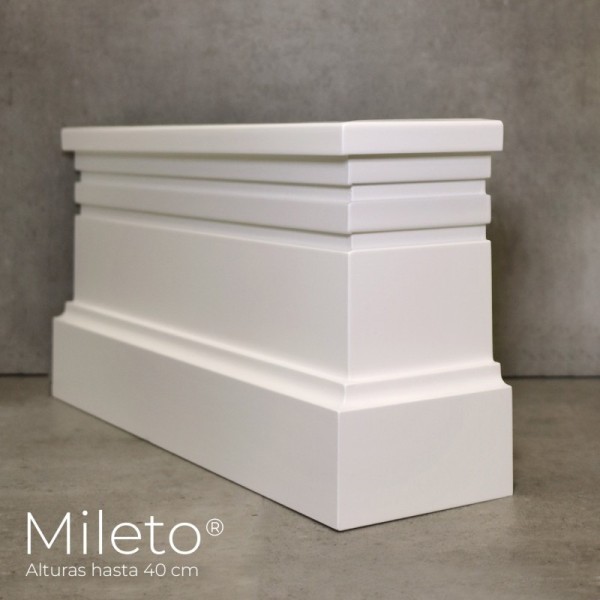 Rodapié Lacado modelo Mileto® (opción color Ral)