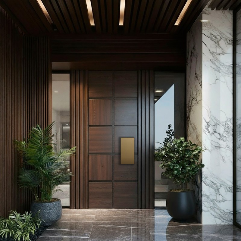 Puerta exterior madera Dorian