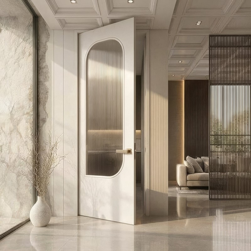 Puerta suelo a techo lacada Minerva...