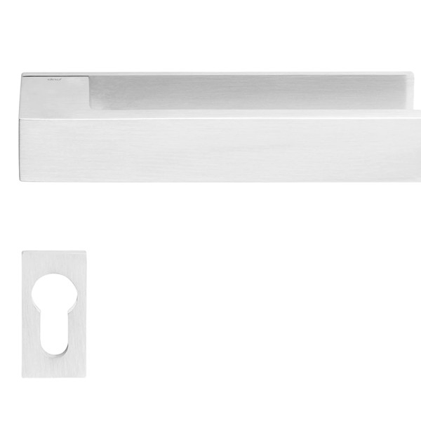 Manilla de placa horizontal con bocallave de serreta (In)finito DND Handles