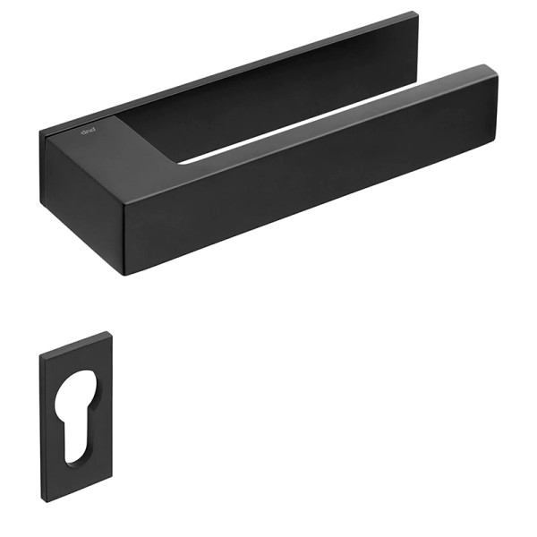 Manilla de placa horizontal con bocallave de serreta (In)finito DND Handles