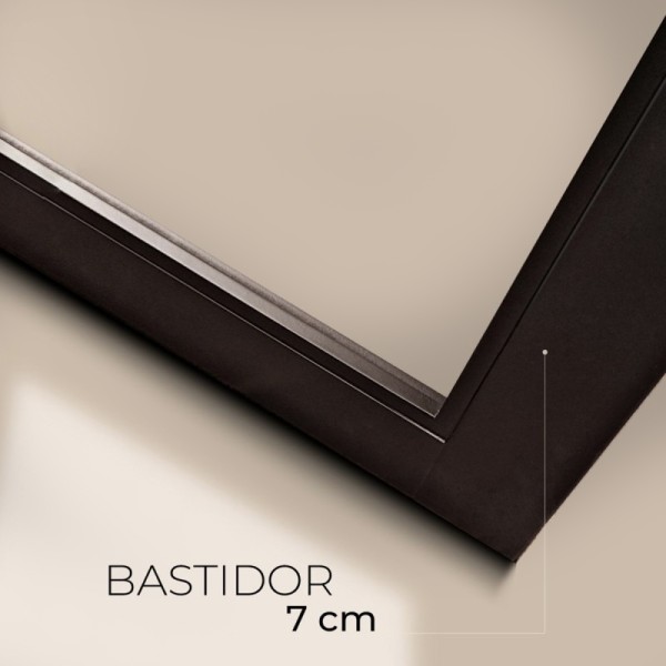 Puerta industrial abatible suelo a techo de madera lacada y cristal  Modelo Arwen