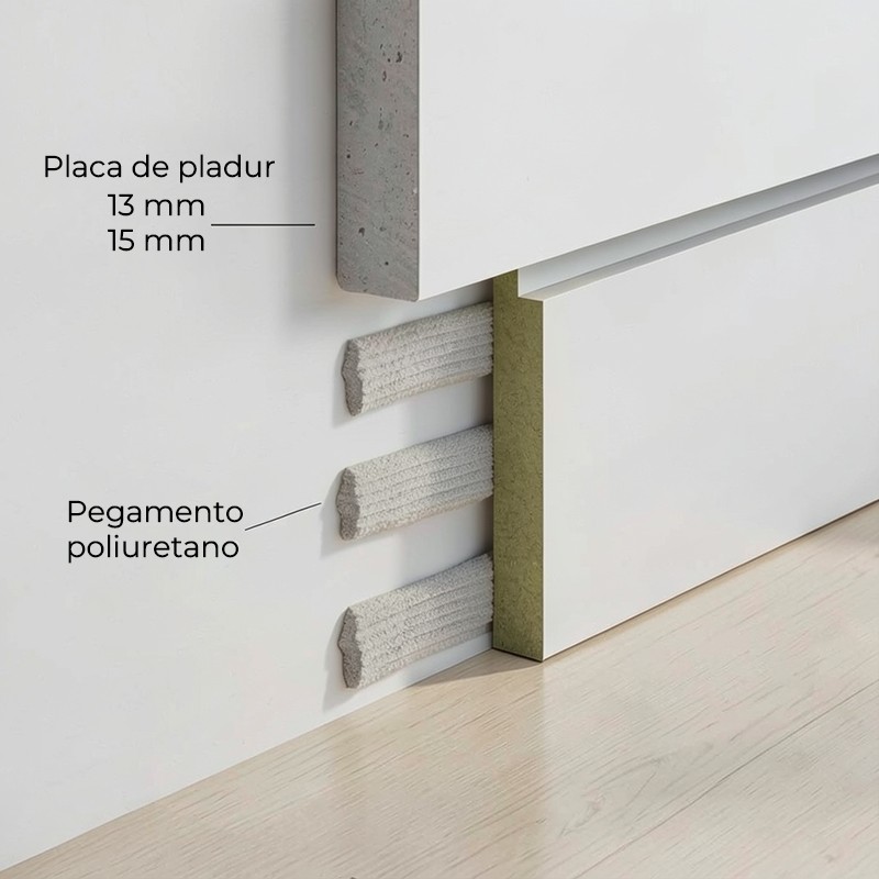 Rodapié Invisible - INATEP LINE ®