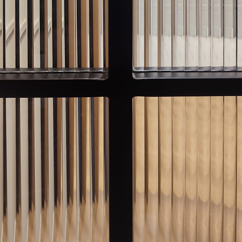 Puerta Interior con Cristal Lacada Inca