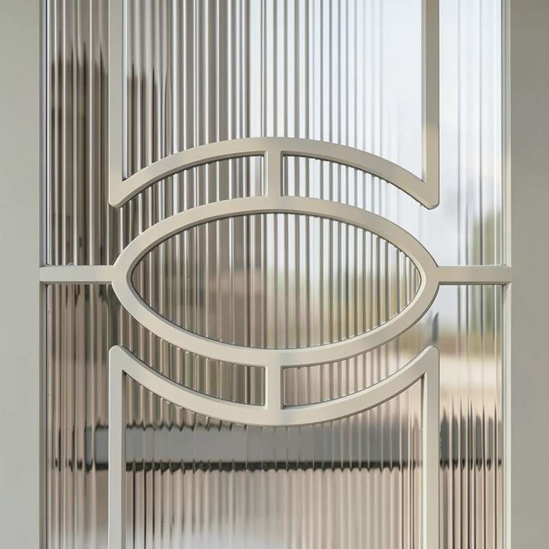 Puerta Interior con Cristal Lacada Nazca