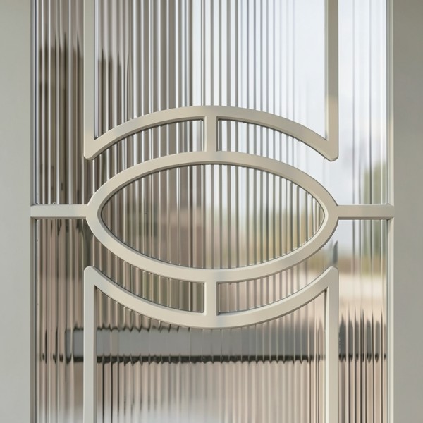 Puerta Interior con Cristal Lacada Nazca